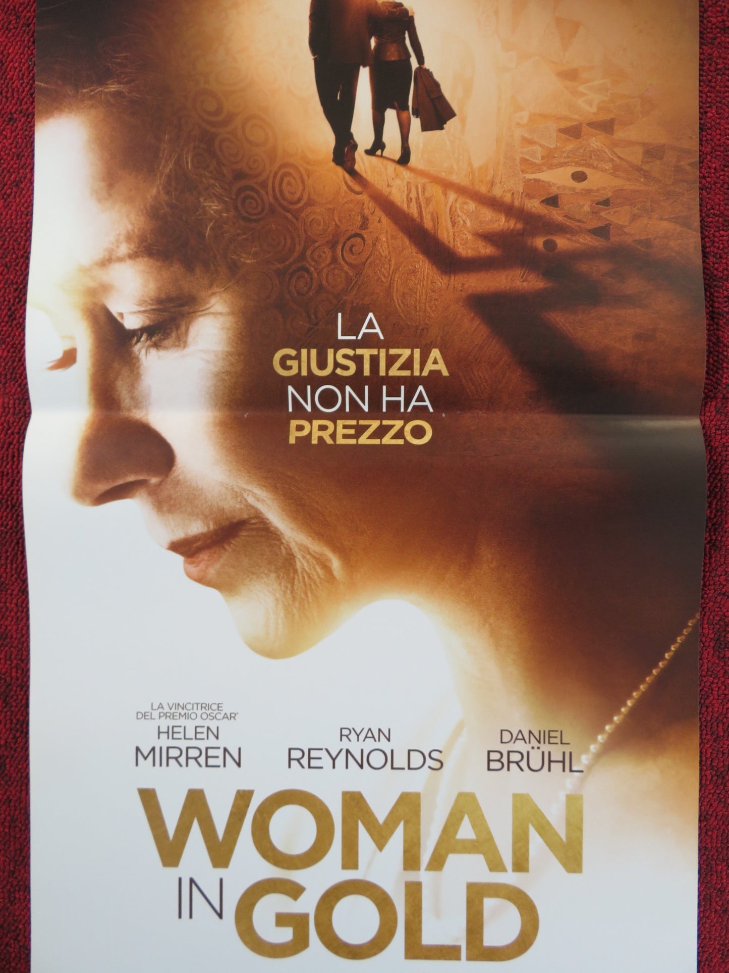 WOMAN IN GOLD ITALIAN LOCANDINA POSTER HELEN MIRREN RYAN REYNOLDS 2015