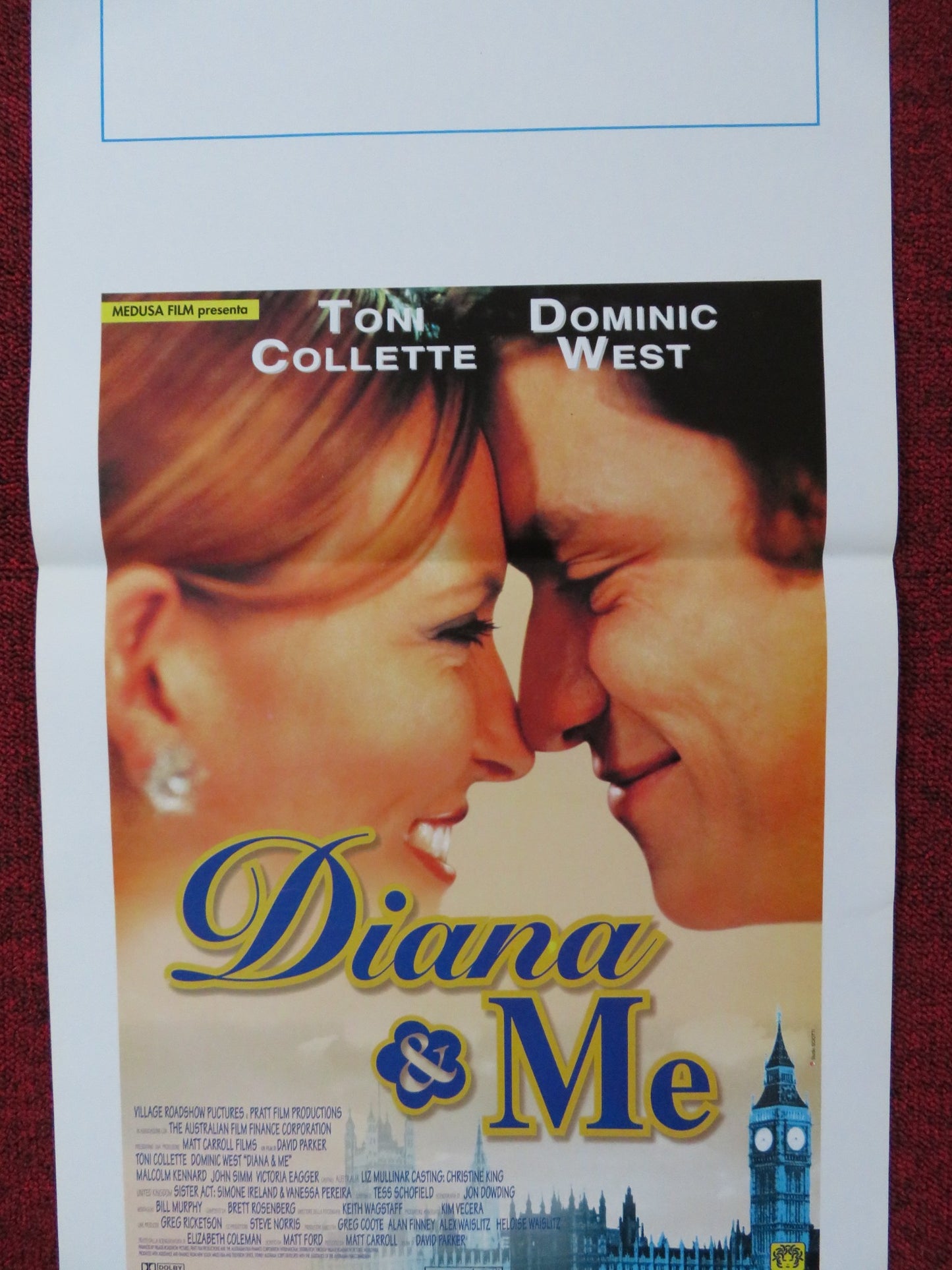 DIANA & ME ITALIAN LOCANDINA POSTER TONI COLLETTE DOMINIC WEST 1999