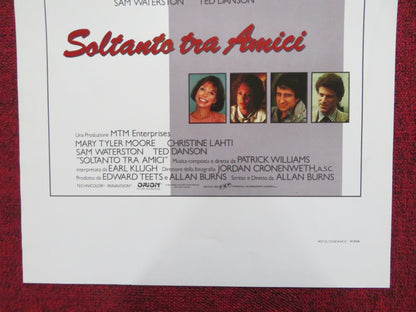 JUST BETWEEN FRIENDS ITALIAN LOCANDINA POSTER MARY TYLER MOORE TED DANSON 1986