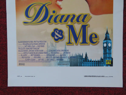 DIANA & ME ITALIAN LOCANDINA POSTER TONI COLLETTE DOMINIC WEST 1999