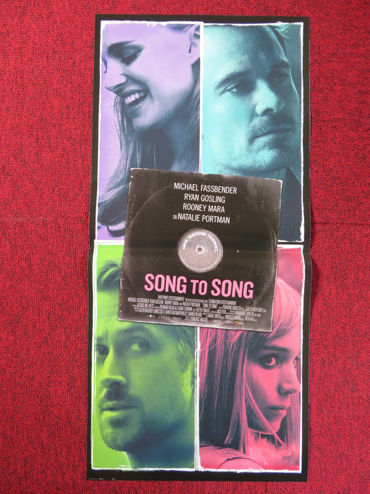 SONG TO SONG ITALIAN LOCANDINA POSTER RYAN GOSLING NATALIE PORTMAN 2017