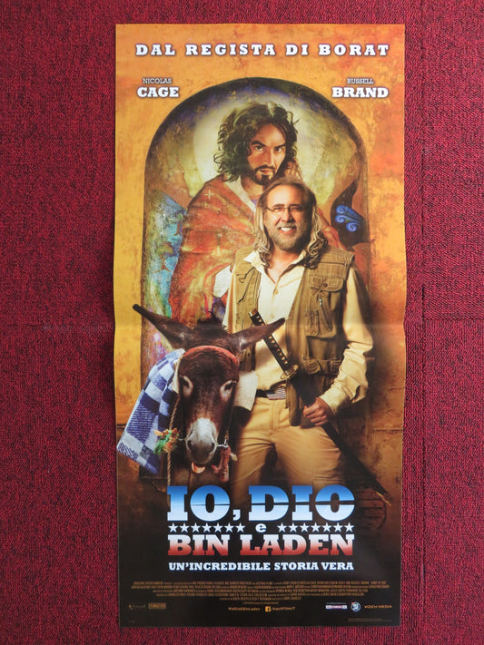 ARMY OF ONE ITALIAN LOCANDINA POSTER NICOLAS CAGE RUSSELL BRAND 2016