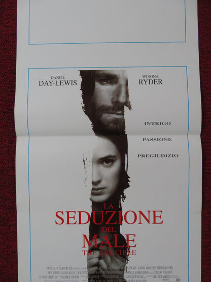 THE CRUCIBLE ITALIAN LOCANDINA POSTER DANIEL DAY-LEWIS WINONA RYDER 1997