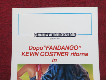 AMERICAN FLYERS ITALIAN LOCANDINA POSTER KEVIN COSTNER DAVID GRANT 1987