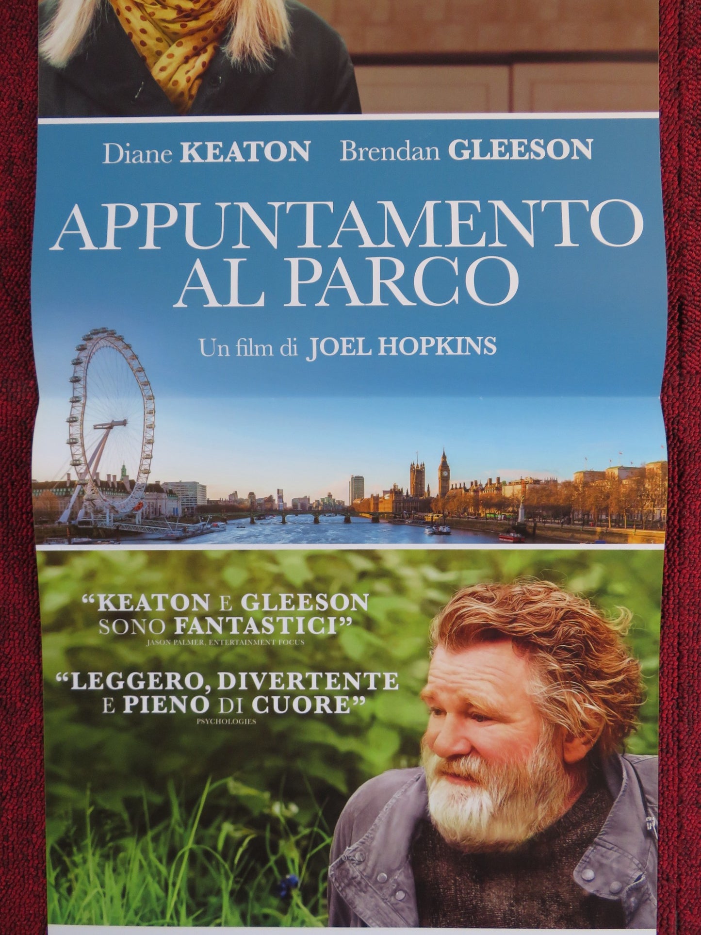 HAMPSTEAD ITALIAN LOCANDINA POSTER DIANE KEATON BRENDAN GLEESON 2017