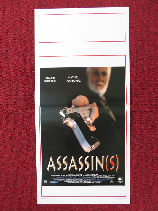 ASSASSIN(S) ITALIAN LOCANDINA POSTER MICHEL SERRAULT MATHIEU KASSOVITZ 1998