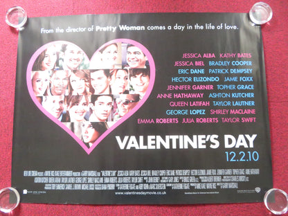 VALENTINE'S DAY UK QUAD (30"x 40") ROLLED POSTER JESSICA ALBA B. COOPER 2010