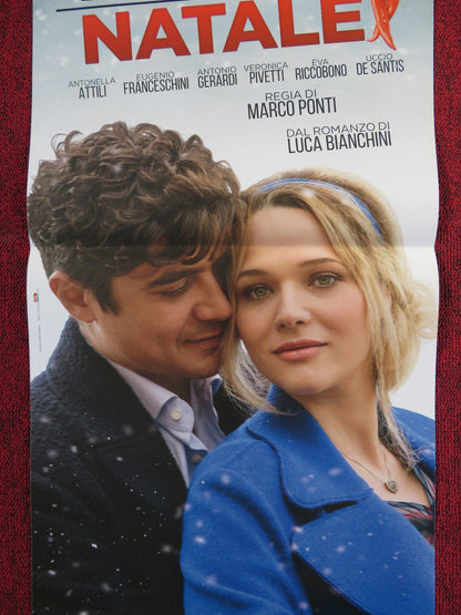 LA CENA DI NATALE ITALIAN LOCANDINA POSTER RICCARDO SCAMARCIO LAURA CHIATTI 2016