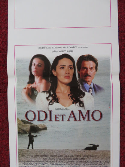 ODI ET AMO ITALIAN LOCANDINA POSTER GIAMPIERO LISARELLI GERARDO AMATO 1998