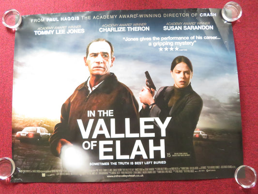 IN THE VALLEY OF ELAH UK QUAD (30"x 40") ROLLED POSTER TOMMY LEE JONES 2007