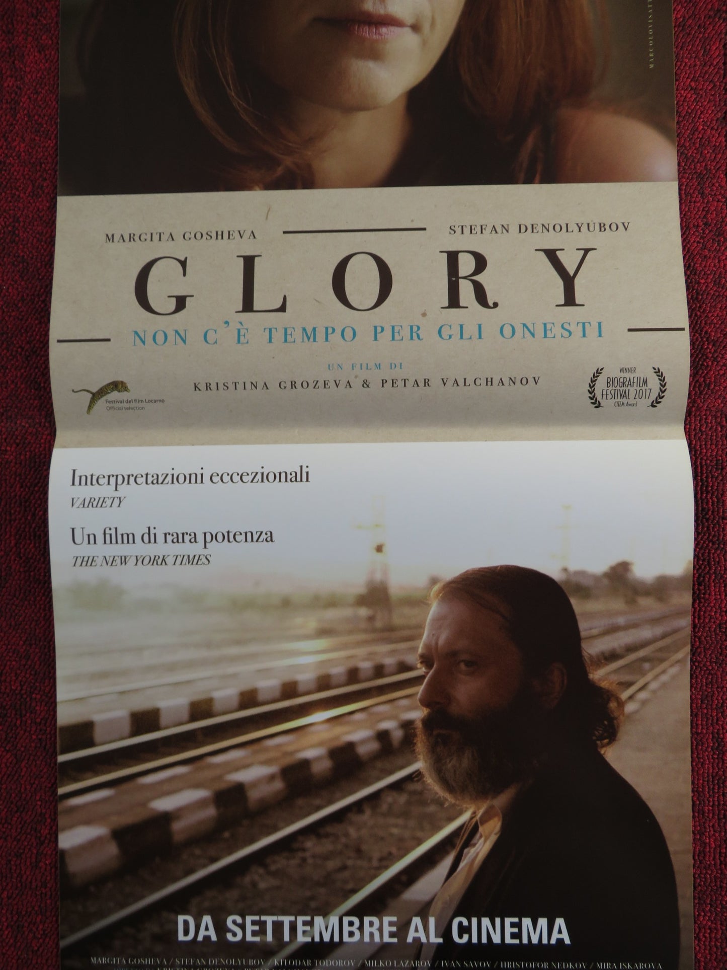 GLORY ITALIAN LOCANDINA POSTER MARGITA GOSHEVA STEFAN DENOLYUBOV 2016