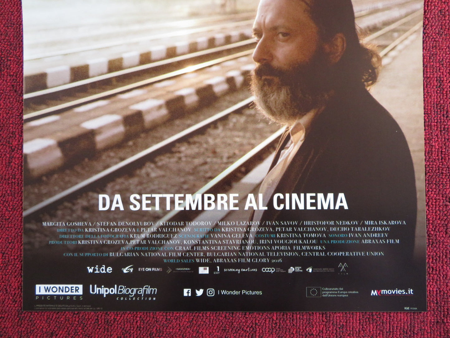 GLORY ITALIAN LOCANDINA POSTER MARGITA GOSHEVA STEFAN DENOLYUBOV 2016