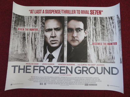 THE FROZEN GROUND UK QUAD (30"x 40") ROLLED POSTER NICOLAS CAGE JOHN CUSACK 2013