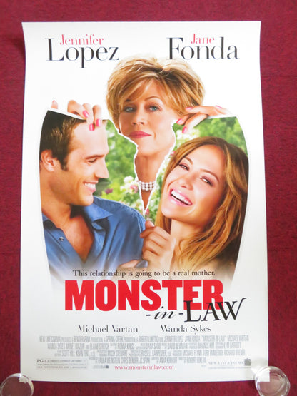 MONSTER-IN-LAW US ONE SHEET ROLLED POSTER JENNIFER LOPEZ JANE FONDA 2005