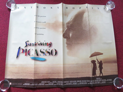 SURVIVING PICASSO UK QUAD ROLLED POSTER ANTHONY HOPKINS NASTASCHA MCELHONE 1996