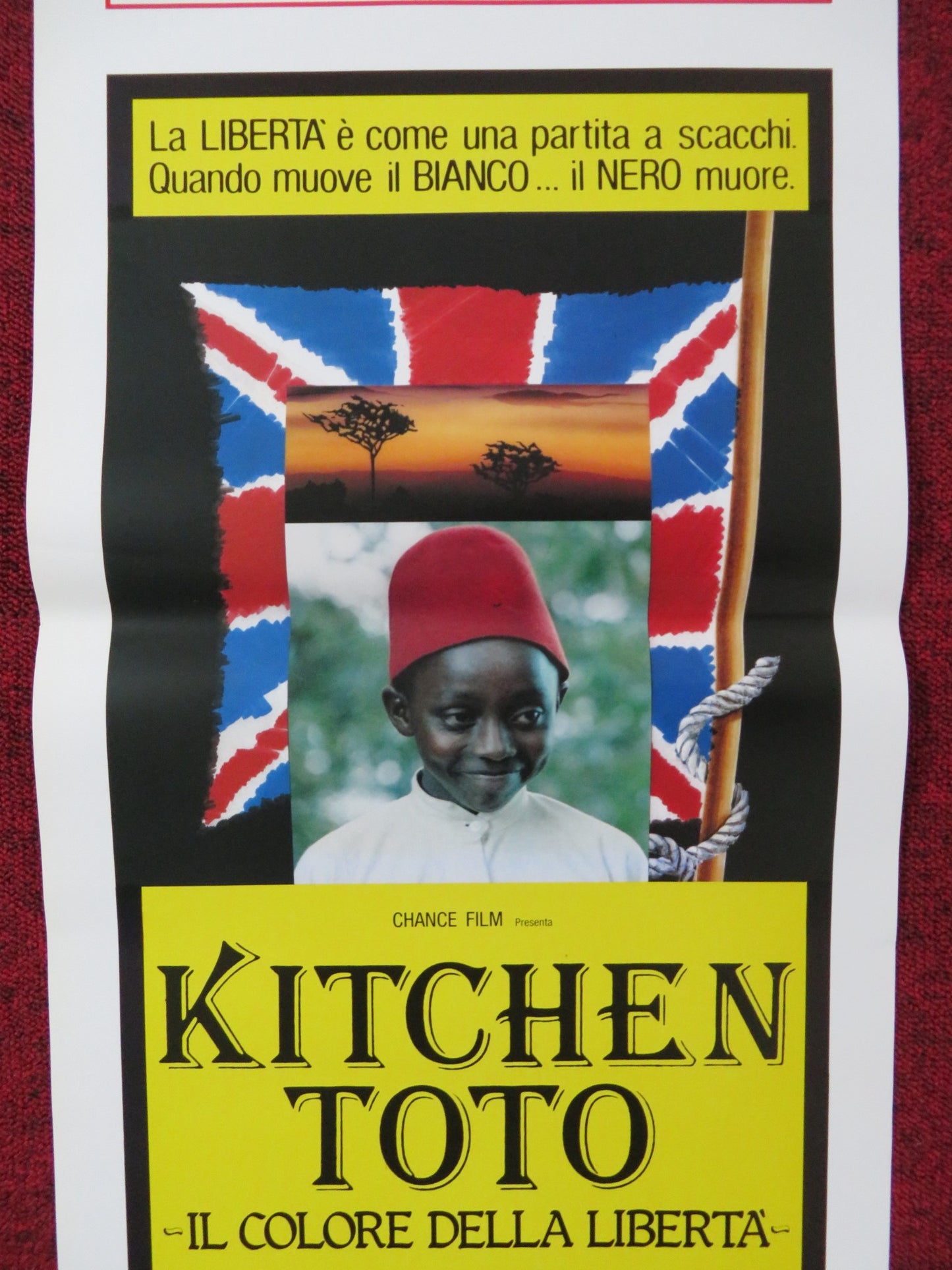 THE KITCHEN TOTO ITALIAN LOCANDINA POSTER CANNON BOB PECK PHYLLIS LOGAN 1989