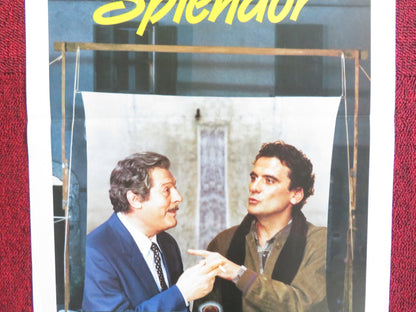 SPLENDOR ITALIAN LOCANDINA POSTER MARCELLO MASTROIANNI MASSIMO TROISI 1989