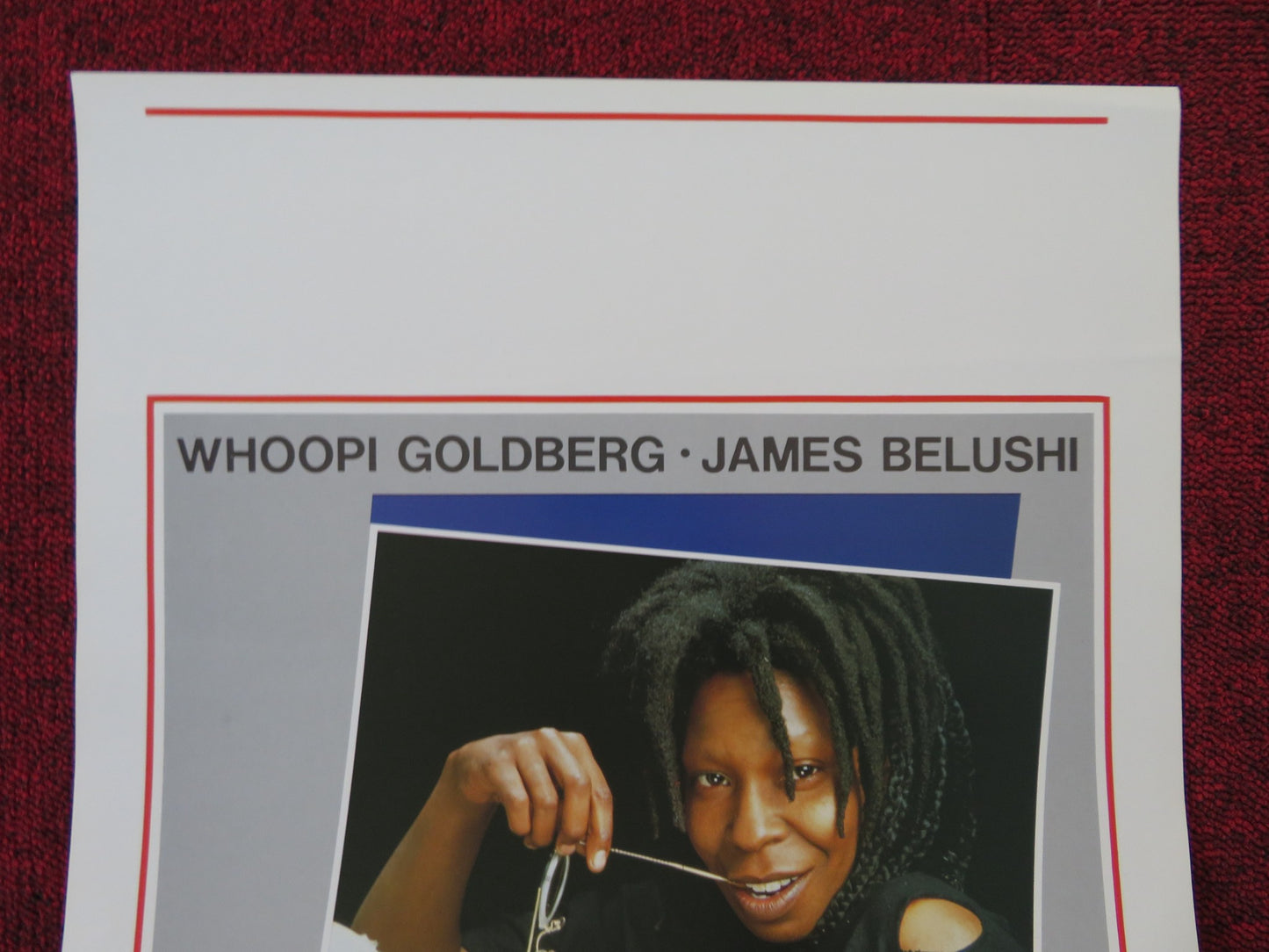 HOMER AND EDDIE ITALIAN LOCANDINA POSTER WHOOPI GOLDBERG JAMES BELUSHI 1989