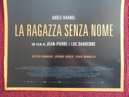 LA RAGAZZA SENZA NOME ITALIAN LOCANDINA POSTER ADELE HAENEL OLIVIER BONNAUD 2016