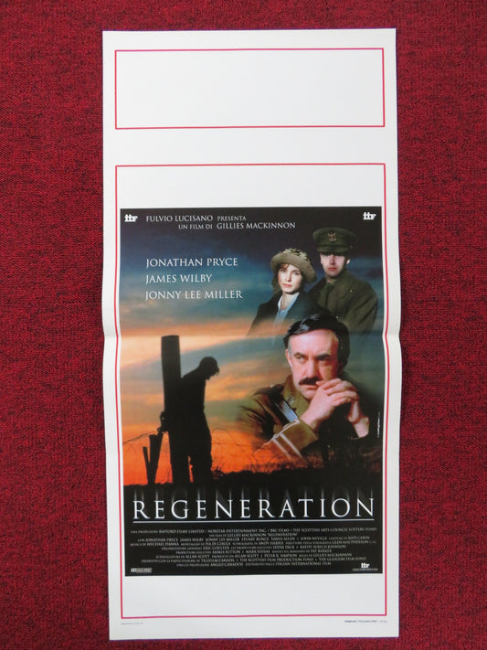 REGENERATION ITALIAN LOCANDINA POSTER JONATHAN PRYCE JONNY LEE MILLER 1997