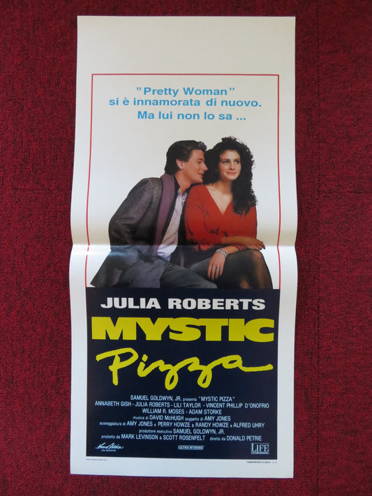 MYSTIC PIZZA ITALIAN LOCANDINA POSTER JULIA ROBERTS LILI TAYLOR 1991