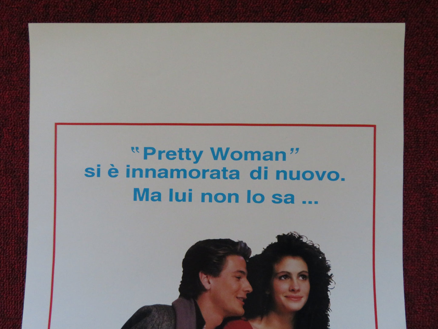 MYSTIC PIZZA ITALIAN LOCANDINA POSTER JULIA ROBERTS LILI TAYLOR 1991