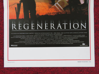 REGENERATION ITALIAN LOCANDINA POSTER JONATHAN PRYCE JONNY LEE MILLER 1997