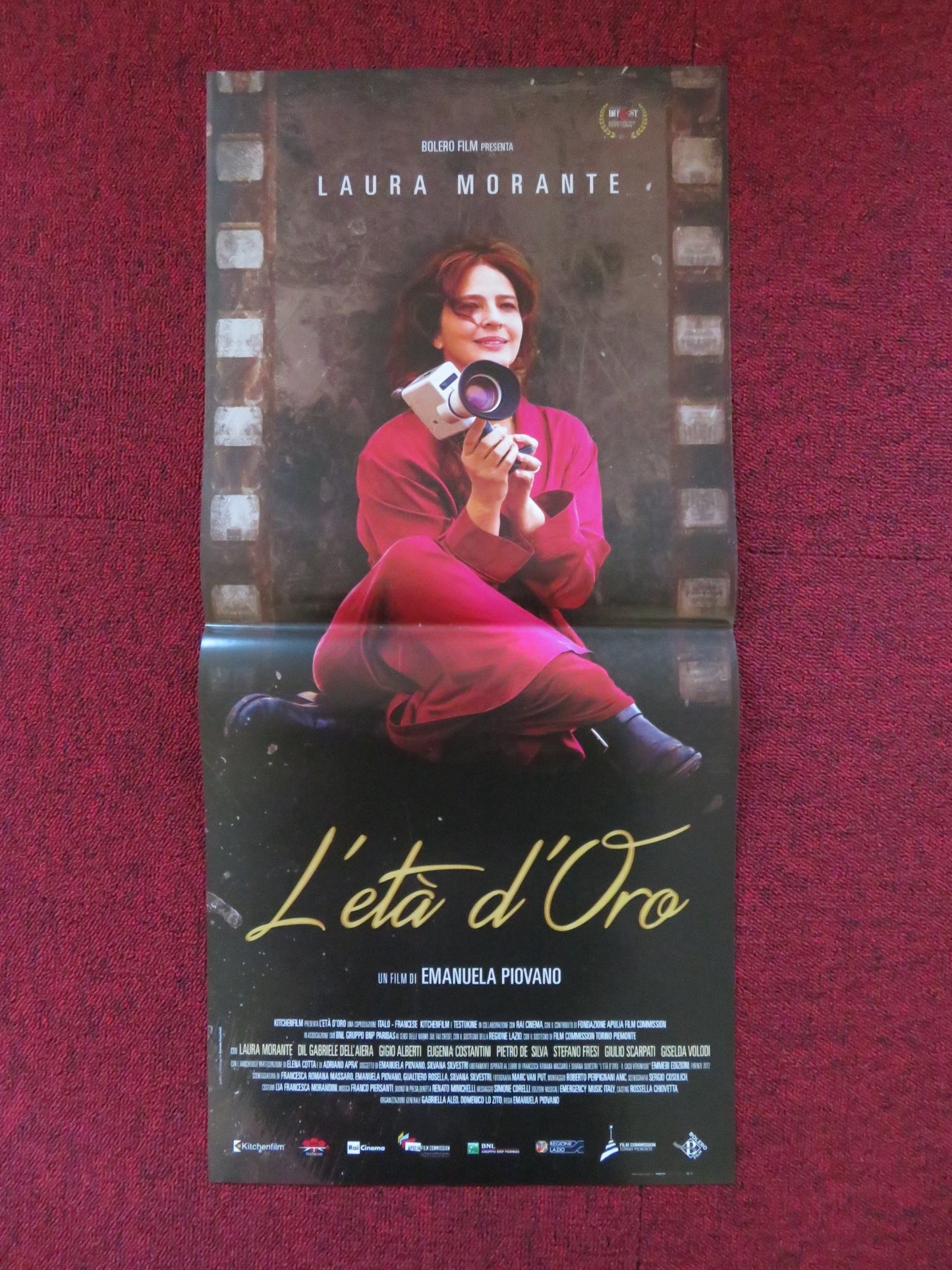 L'ETA D'ORO ITALIAN LOCANDINA POSTER LAURA MORANTE 2016