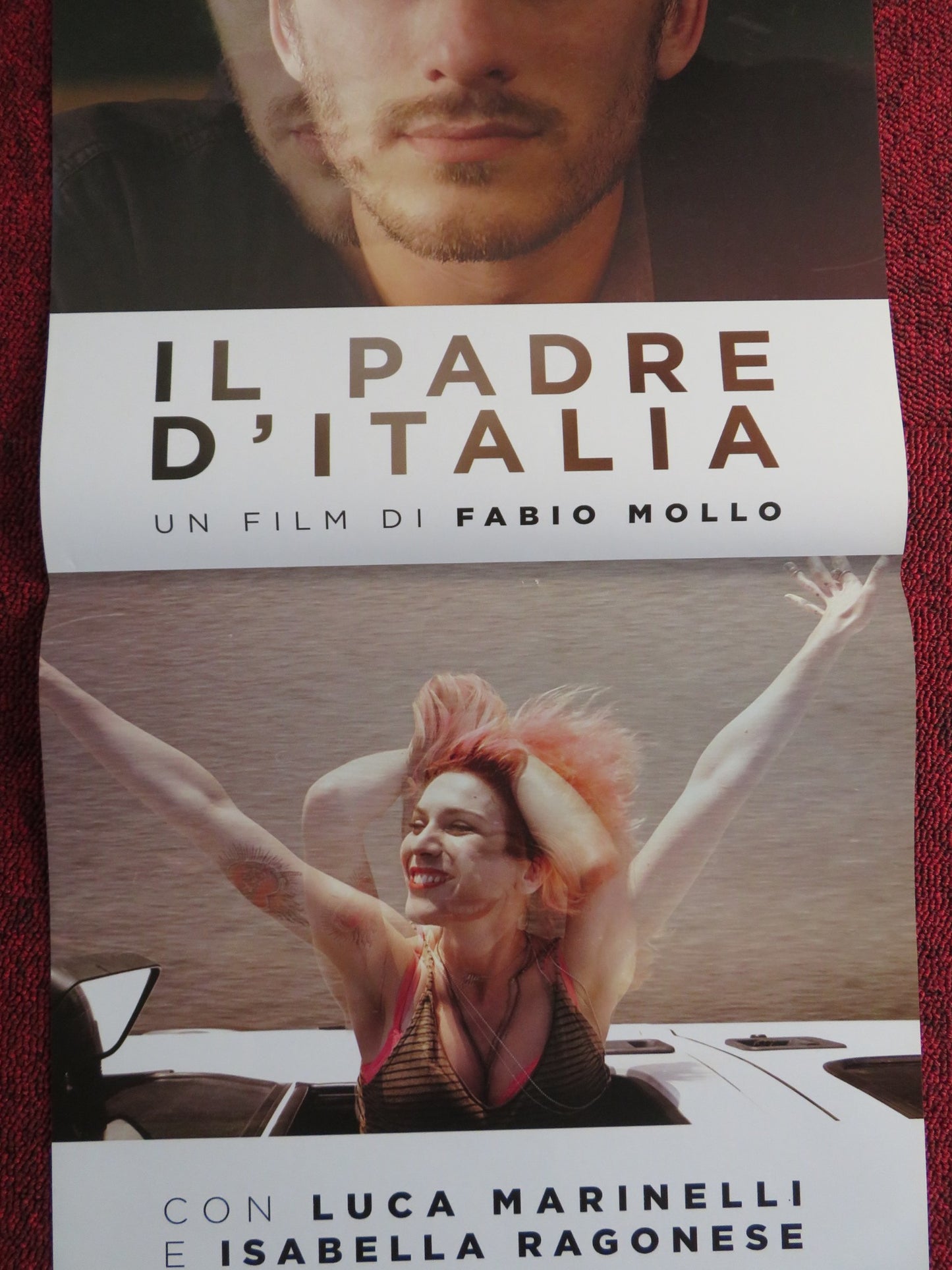 IL PADRE D'ITALIA ITALIAN LOCANDINA POSTER LUCA MARINELLI ISABELLA RAGONESE 2017