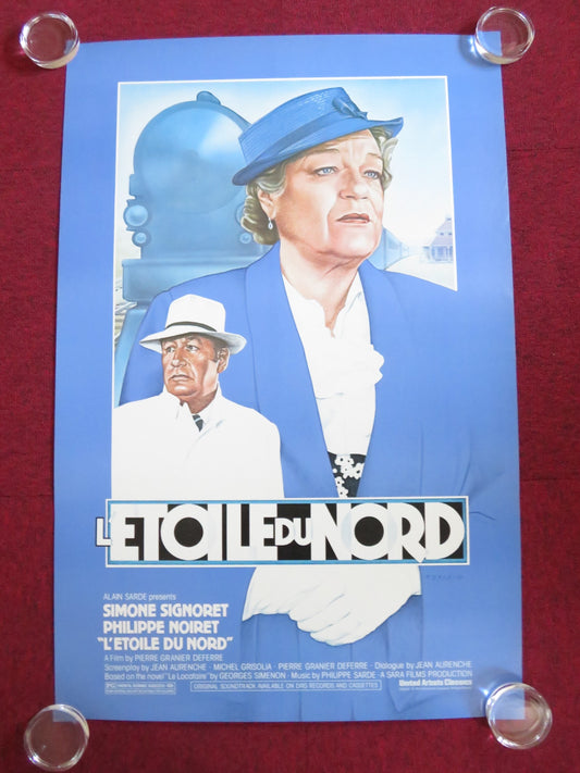 L'ETOILE DU NORD US ONE SHEET ROLLED POSTER SIMONE SIGNORET PHILIPPE NOIRET 1982