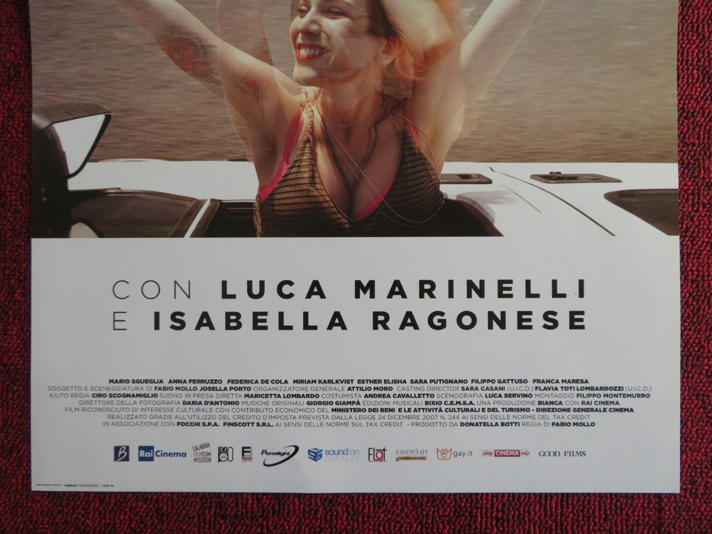 IL PADRE D'ITALIA ITALIAN LOCANDINA POSTER LUCA MARINELLI ISABELLA RAGONESE 2017