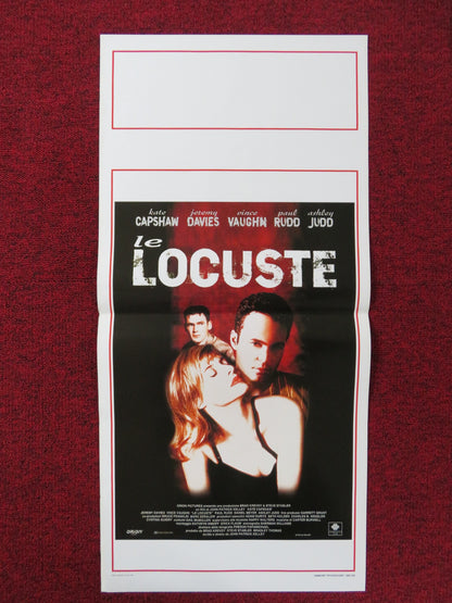 THE LOCUSTS ITALIAN LOCANDINA POSTER KATE CAPSHAW JEREMY DAVIES 1998