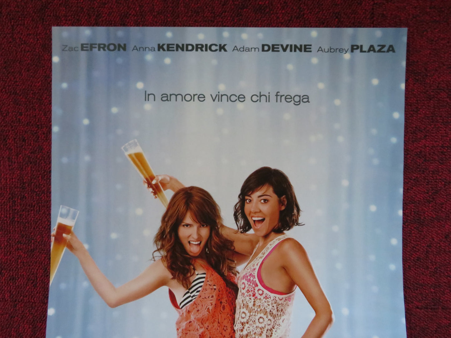 MIKE AND DAVE NEED WEDDING DATES ITALIAN LOCANDINA POSTER ZAC EFRON 2016