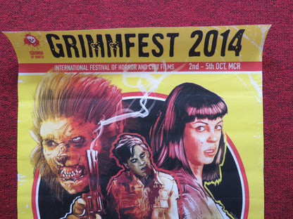 GRIMMFEST 2014 UK POSTER HORROR MOVIE FESTIVAL