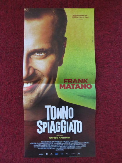 TONNO SPIAGGIATO ITALIAN LOCANDINA POSTER FRANK MATANO LUCIA GUZZARDI 2018