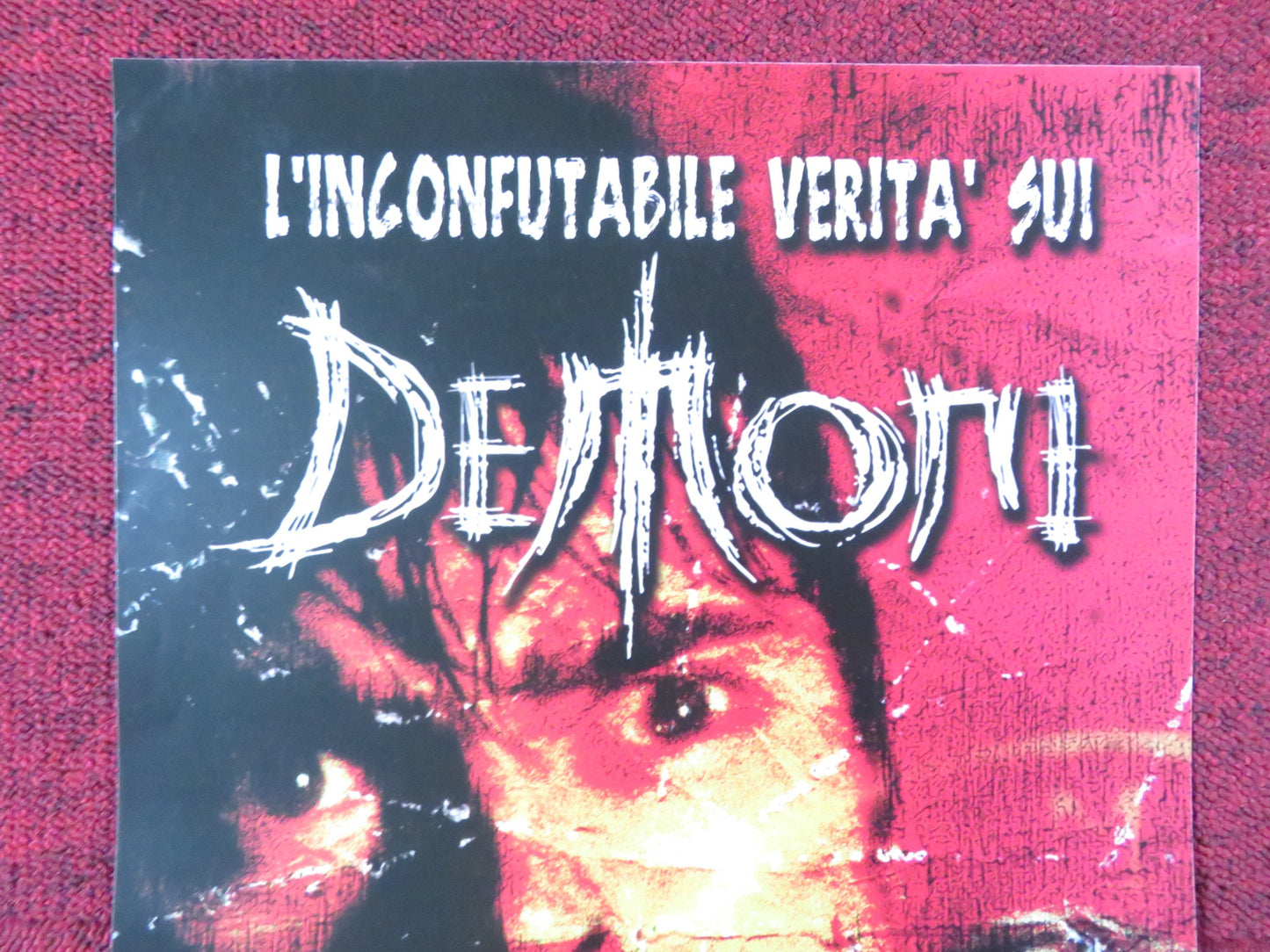 TRUTH ABOUT DEMONS ITALIAN LOCANDINA POSTER KARL URBAN KATIE WOLFE 2000