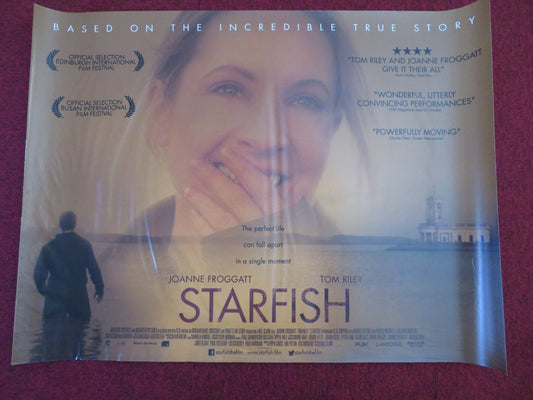 STARFISH UK QUAD (30"x 40") ROLLED POSTER JOANNE FROGATT TOM RILEY 2016