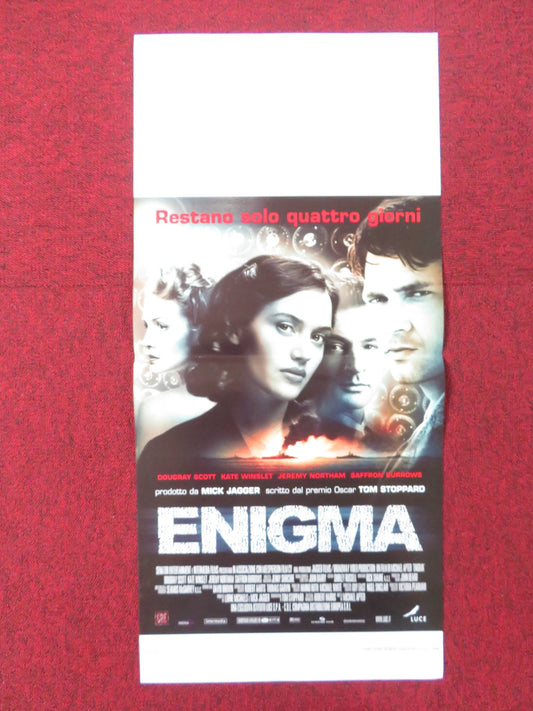 ENIGMA ITALIAN LOCANDINA POSTER DOUGRAY SCOTT KATE WINSLET 2001