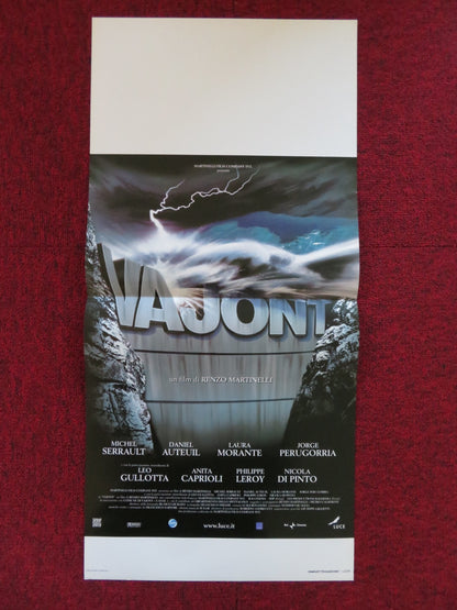 VAJONT - LA DIGA DEL DISONORE ITALIAN LOCANDINA POSTER MICHEL SERRAULT 2001