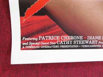 SEXTASY / JOUIR! US ONE SHEET ROLLED POSTER PATRICE CHERONE DIANE DUBOIS 1984