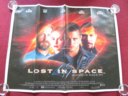 LOST IN SPACE UK QUAD ROLLED POSTER MATT LEBLANC GARY OLDMAN 1998