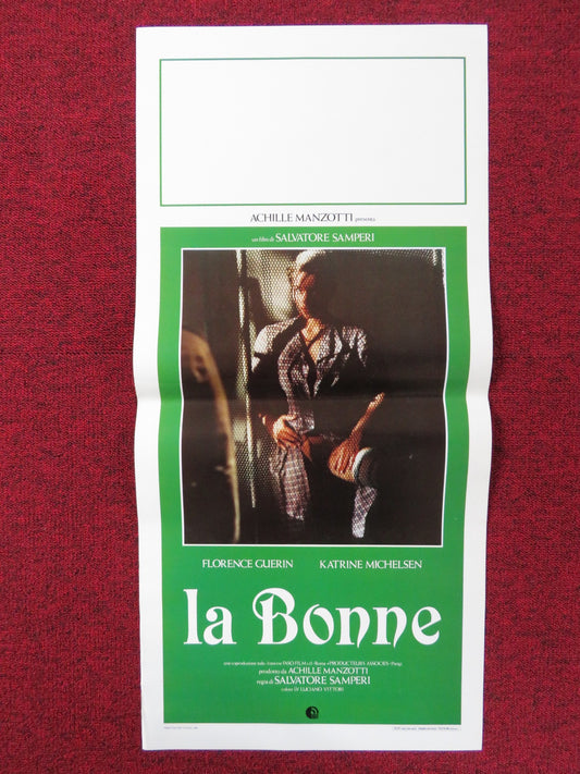 LA BONNE ITALIAN LOCANDINA POSTER FLORENCE GUERIN KATRINE MICHELSEN 1986