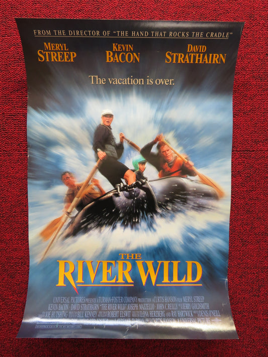 THE RIVER WILD POSTER MERYL STREEP KEVIN BACON 1994