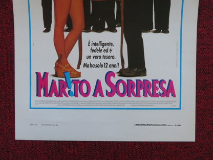 HOLY MATRIMONY ITALIAN LOCANDINA POSTER PATRICIA ARQUETTE J. GORDON-LEVITT 1995