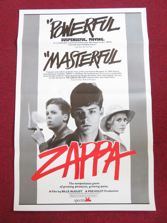 ZAPPA US ONE SHEET ROLLED POSTER ADAM TONSBERG MORTEN HOFF 1983