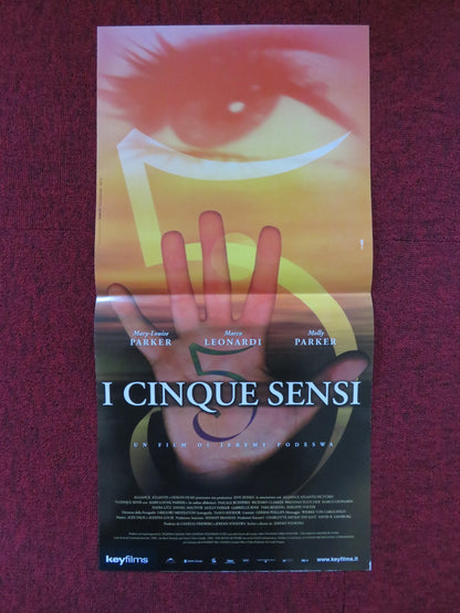 THE FIVE SENSES ITALIAN LOCANDINA POSTER MOLLY PARKER NADIA LITZ 1999