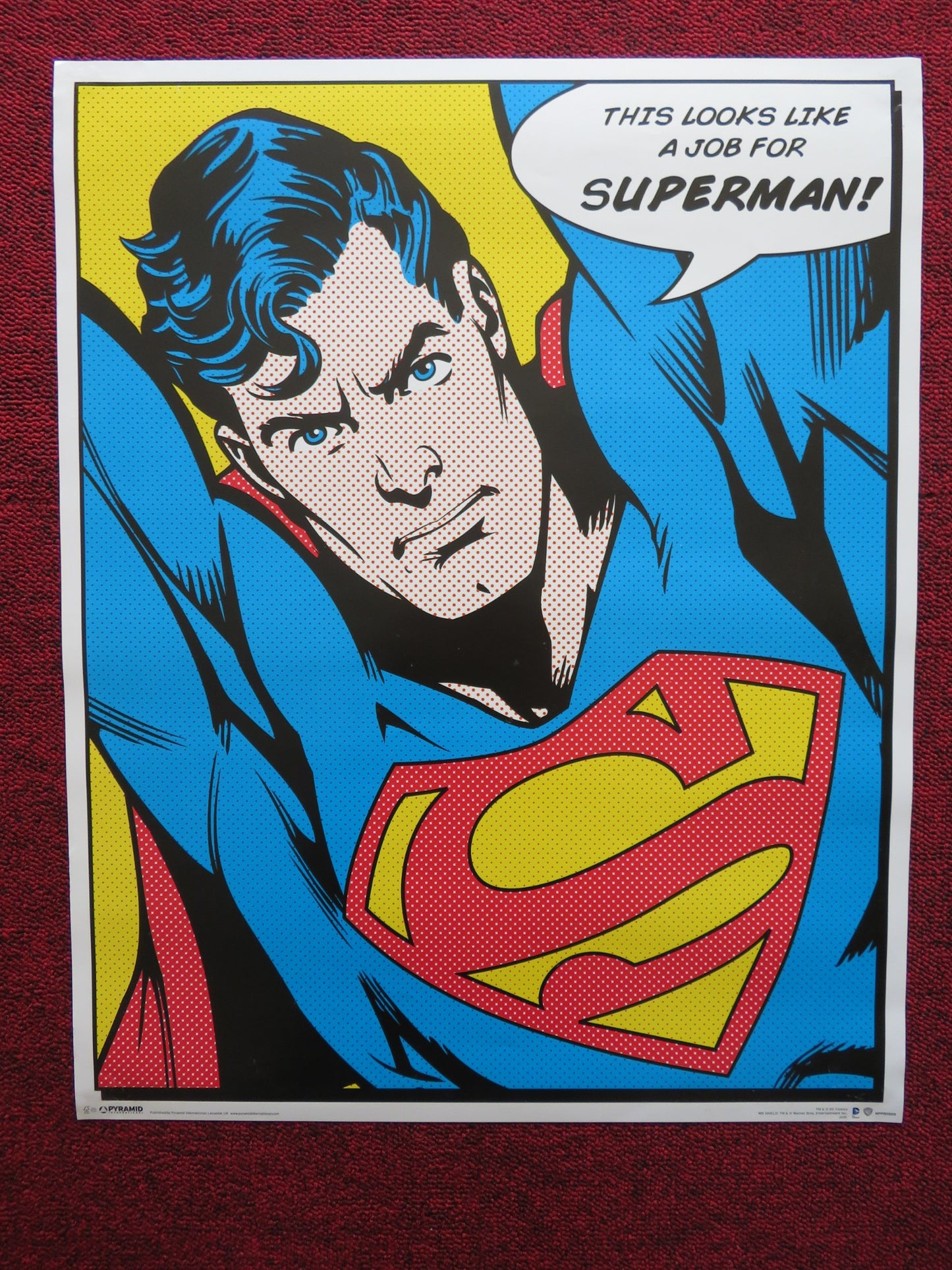 SUPERMAN POSTER DC COMICS 2000S