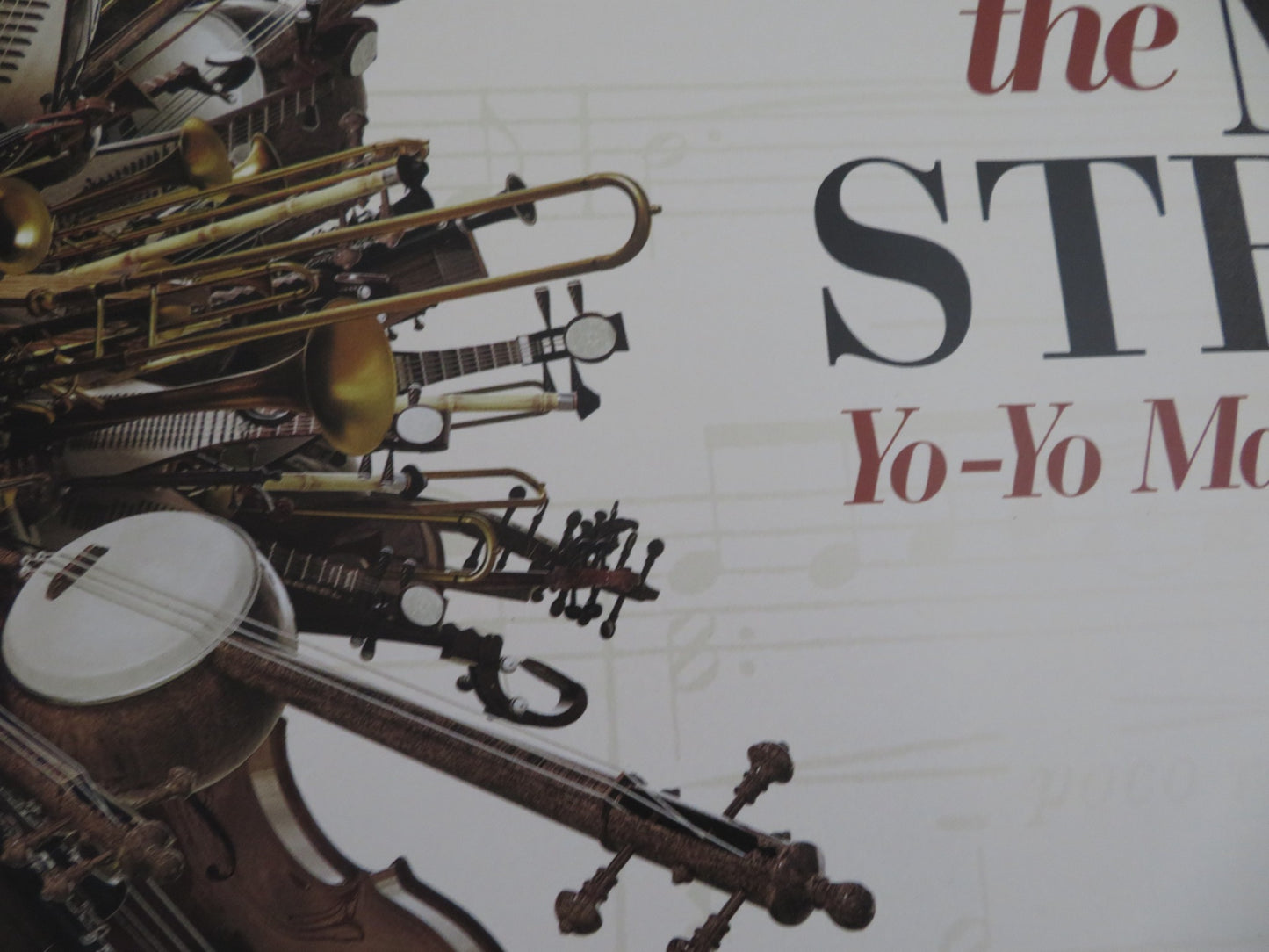 THE MUSIC OF STRANGERS: YO-YO MA UK QUAD (30"x 40") ROLLED POSTER 2015