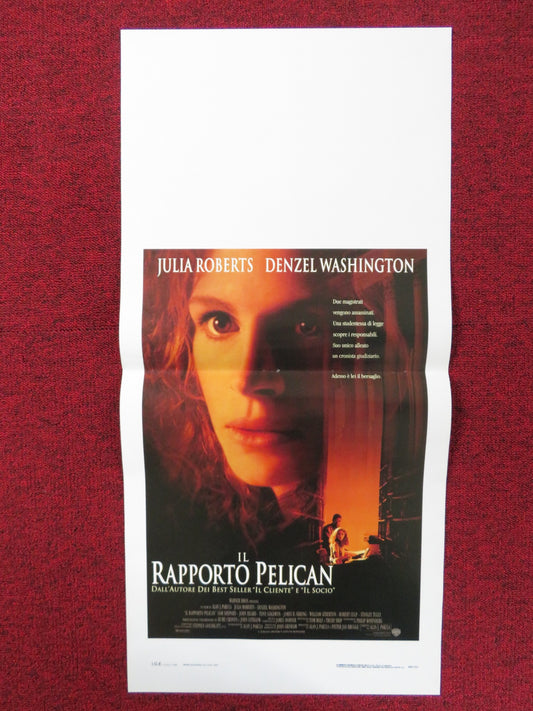 PELICAN BRIEF ITALIAN LOCANDINA POSTER JULIA ROBERTS DENZEL WASHINGTON 1994