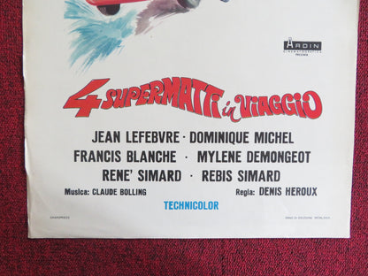 I'VE HAD IT ITALIAN LOCANDINA POSTER JEAN LEFEBVRE DOMINIQUE MICHEL 1973